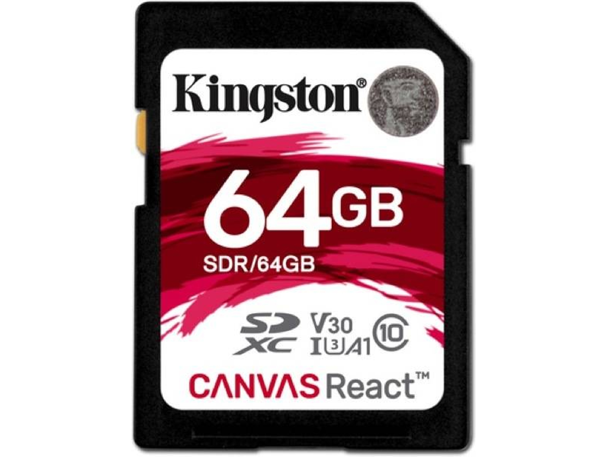 Tarjeta de Memoria SDXC KINGSTON 64GB  Canvas React 10