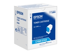 Cartucho de Tóner Original EPSON cian, 1 x Cian, S050749, 8.800 Páginas, C13S050749