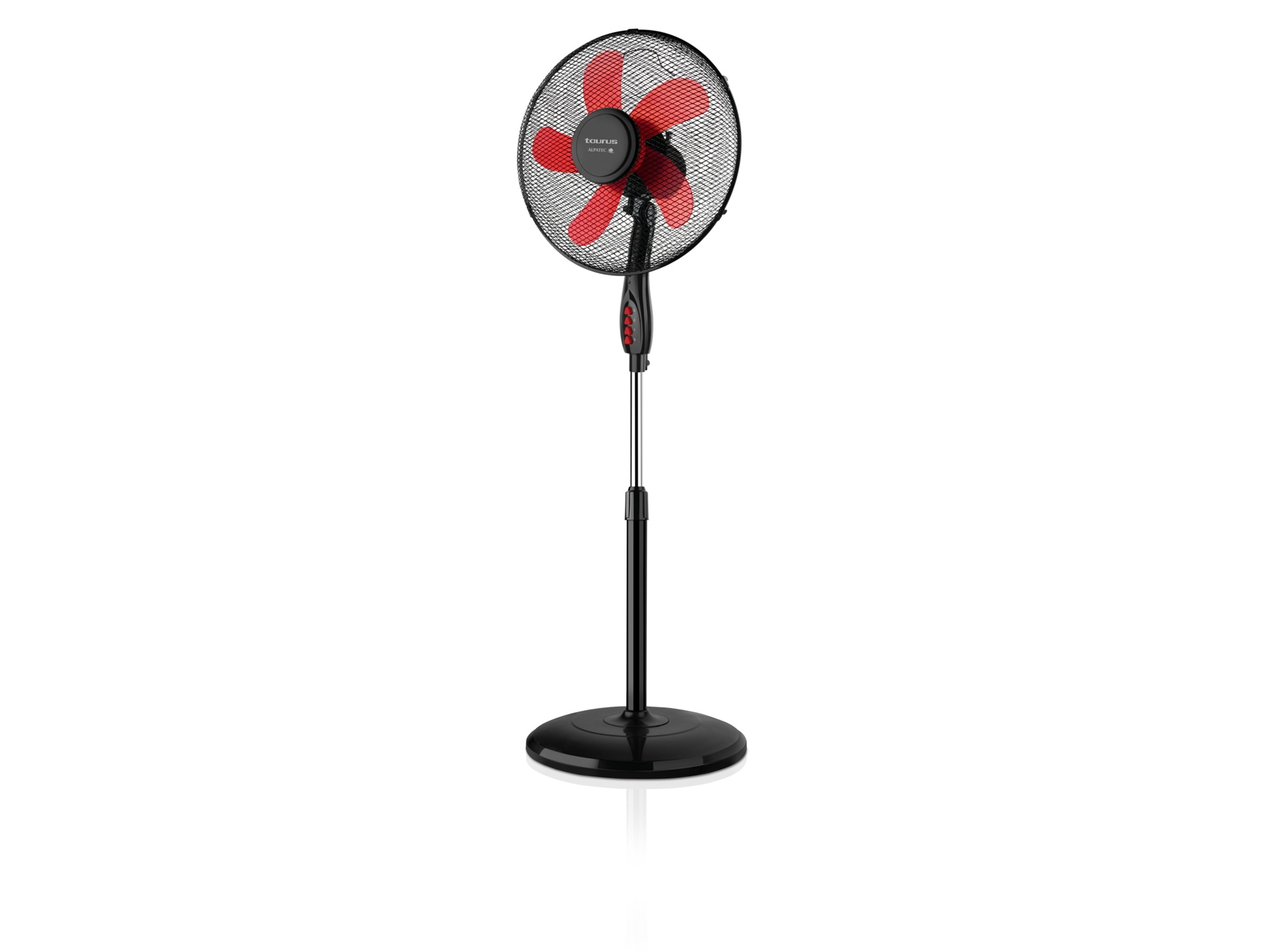 Ventilador de Pie TAURUS Ponent 16CR Elegance 5 (3 velocidades - 41 W - Diámetro: 40 cm)