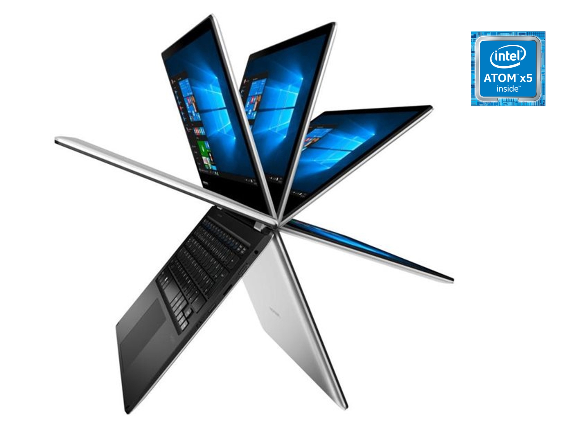 Portátil Convertible 2 en 1 MEDION E2221T MD60692 (11.6'' - Intel Atom x5-Z8350 - RAM: 4 GB - 128 GB SSD - Intel HD Graphics)
