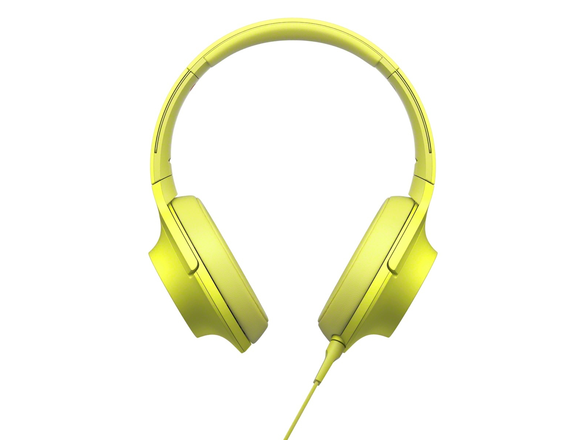 Auriculares con Cable SONY Mdr100Aapy (Over Ear - Micrófono - Amarillo)