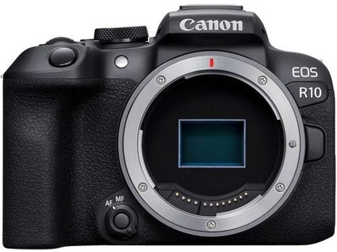 Cámara Fotográfica CANON EOS R10 (Negro - 24.2 MP - Sensor: APS-C - ISO: 100 a 32000)