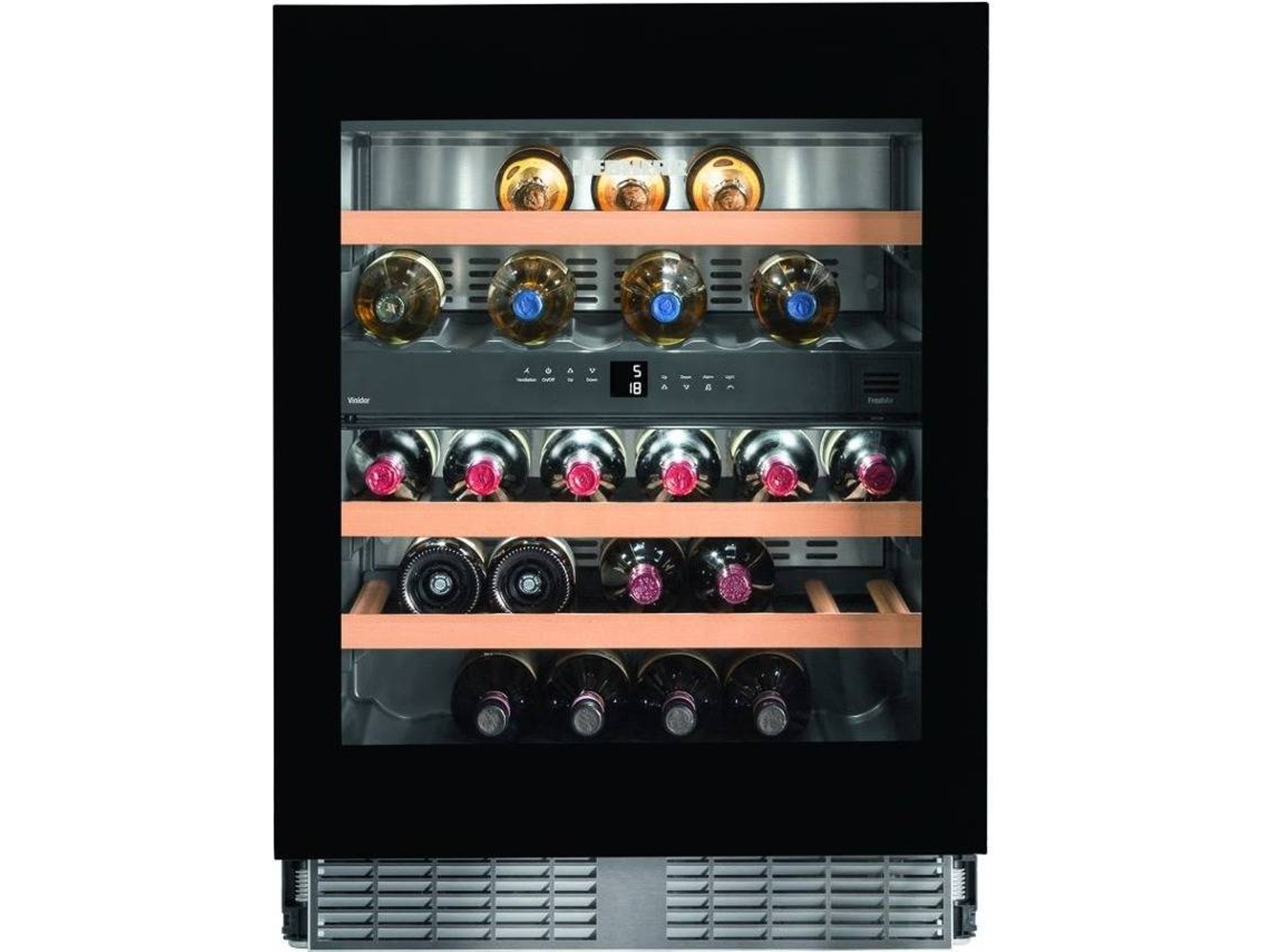 Vinoteca integrable LIEBHERR UWTGB 1682 (34 Botellas - Negro)