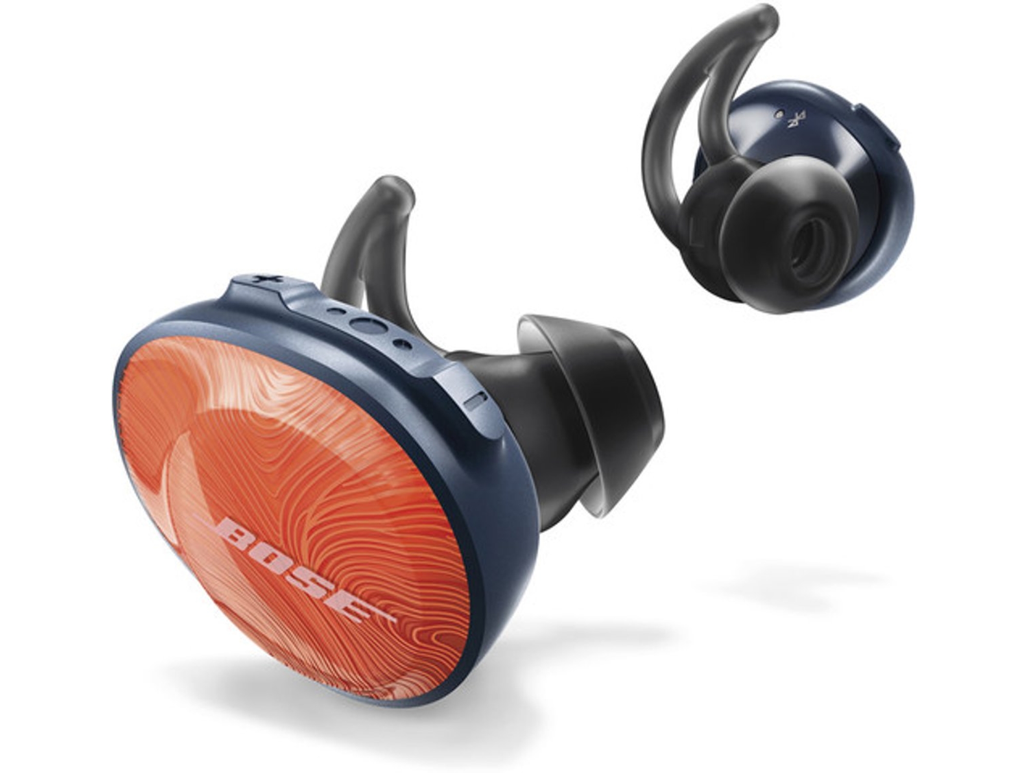 Auriculares Bluetooth True Wireless BOSE Soundsport Free (In Ear - Micrófono - Negro)