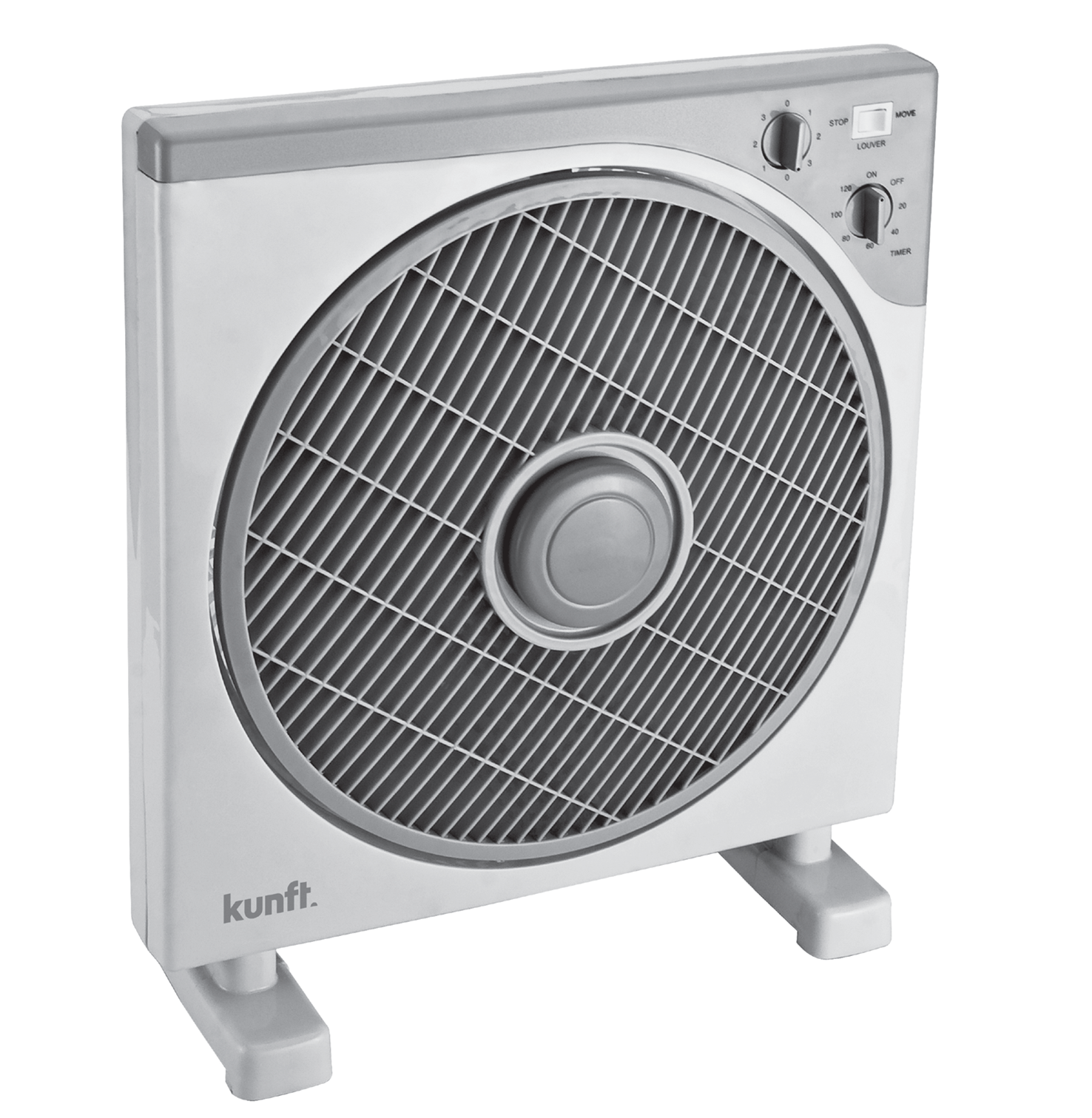 Ventilador de Suelo KUNFT KBF 2379 (3 velocidades - 40 W)