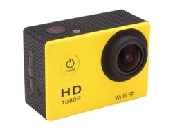 Cámara deportiva NK 3056 Amarillo (Full HD - 12 MP - Wi-Fi)