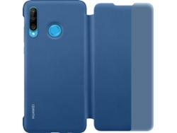 Funda HUAWEI P30 Lite Smart View Azul