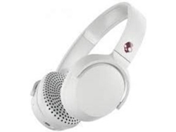 Auriculares Bluetooth SKULLCANDY Riff (Over Ear - Micrófono - Blanco)