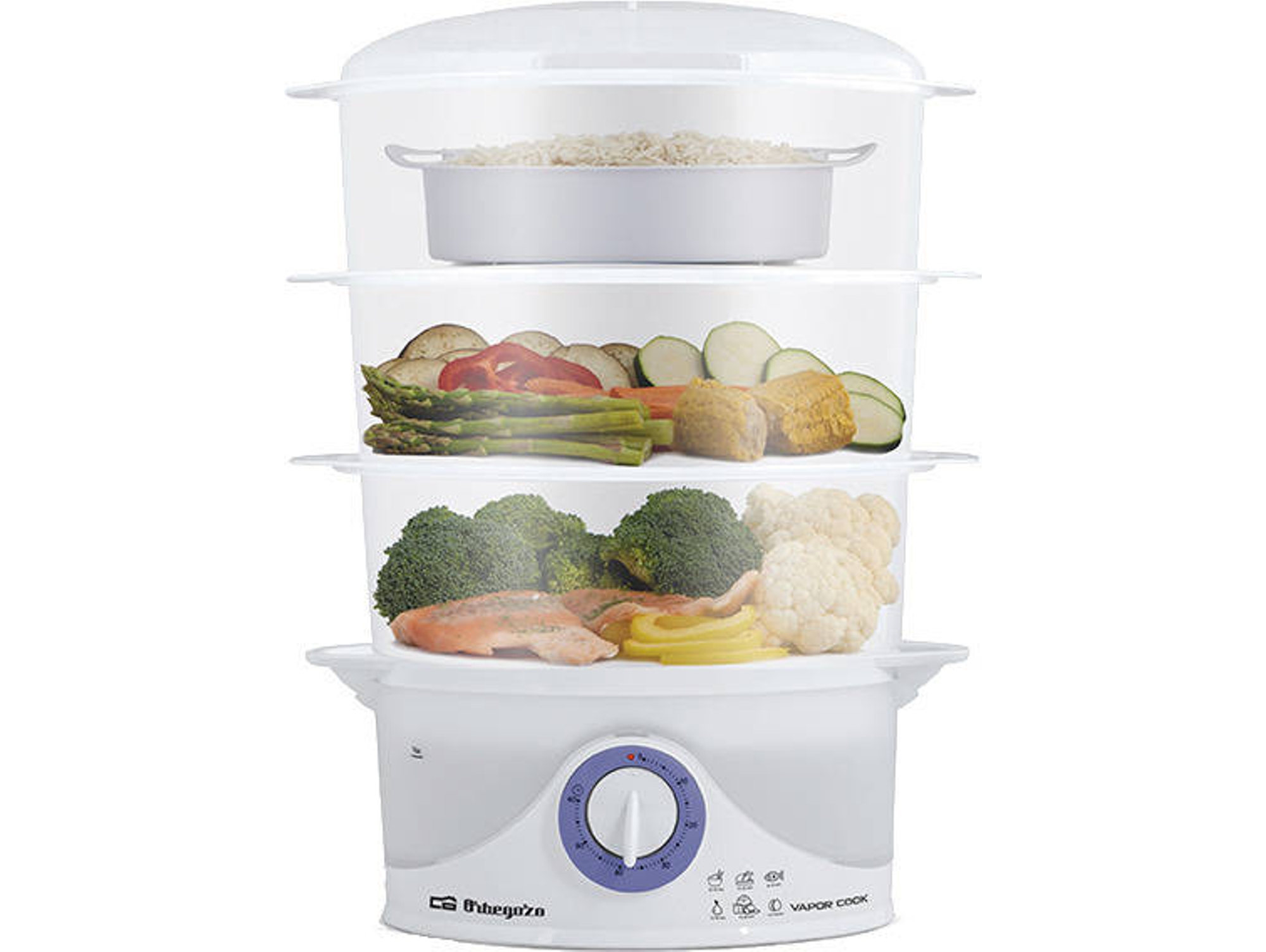 Vaporera ORBEGOZO CO4015 (9 L - 800 W)