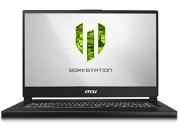 Portátil WorkStation MSI - WS65 8SK-489ES (15.6'' - Intel Core i7-8750H - RAM: 32 GB - 1 TB SSD - NVIDIA Quadro P3200)