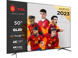 TV TCL 50C645(QLED - 4K Ultra HD - 50'' - 127 cm - Smart TV)