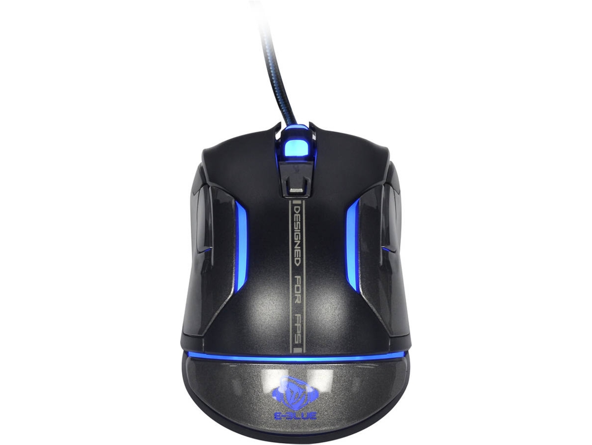 Ratón Gaming E-BLUE EMS669MGAA-IU (8200 dpi - Negro)