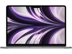 MacBook Air APPLE Gris Sideral - MLXX3Y/A (13.6'' - Apple M2 8-core - RAM: 8 GB - 512 GB SSD - GPU 8-core)