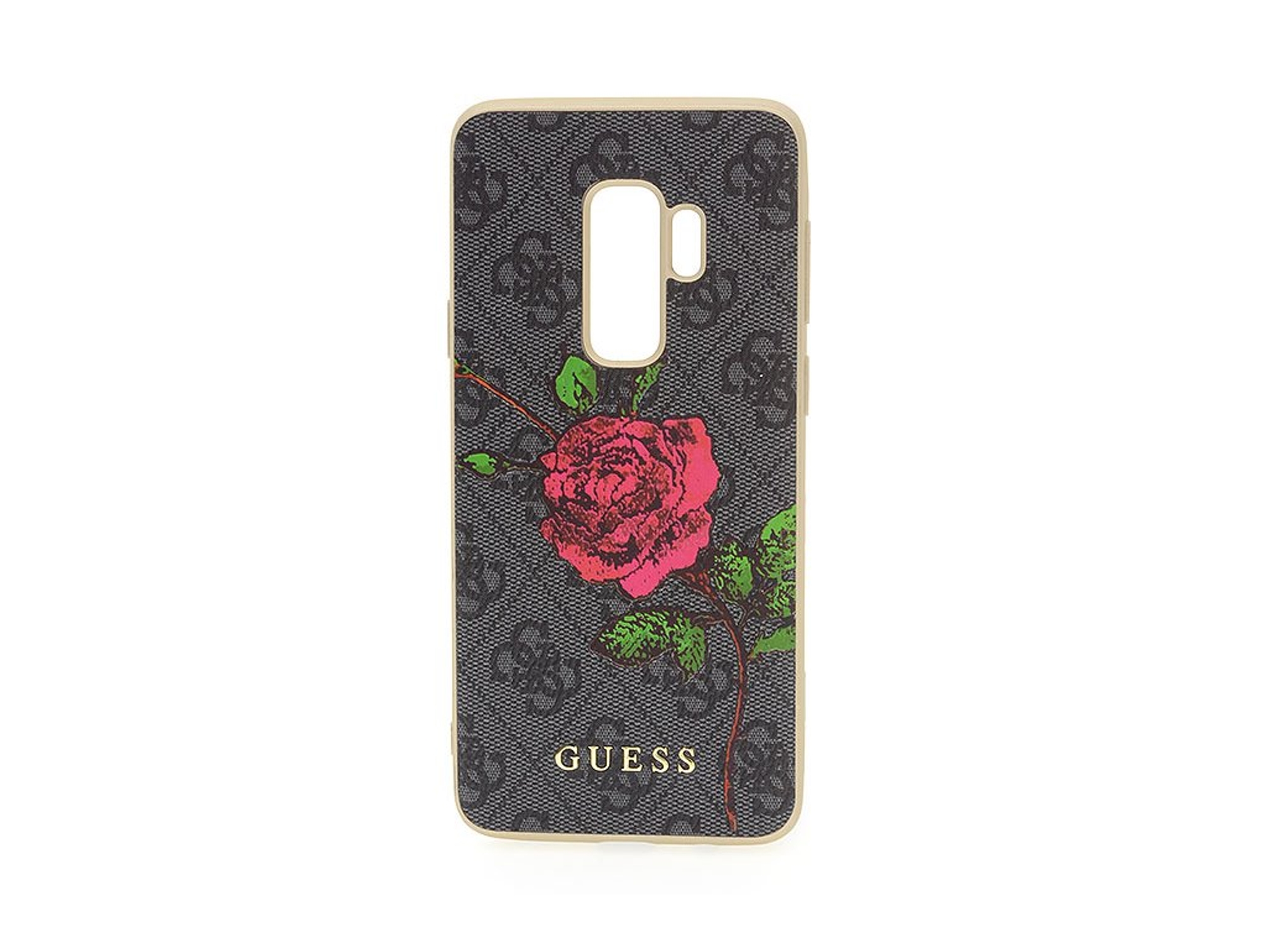 Carcasa Samsung Galaxy S9+ GUESS Flower Negro