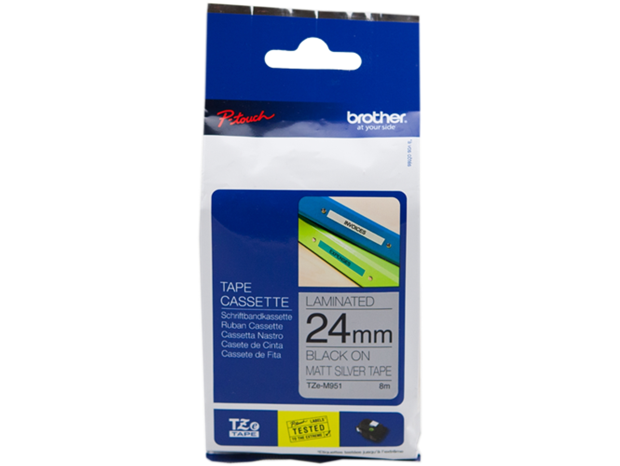 Cinta BROTHER TZeM951 laminada