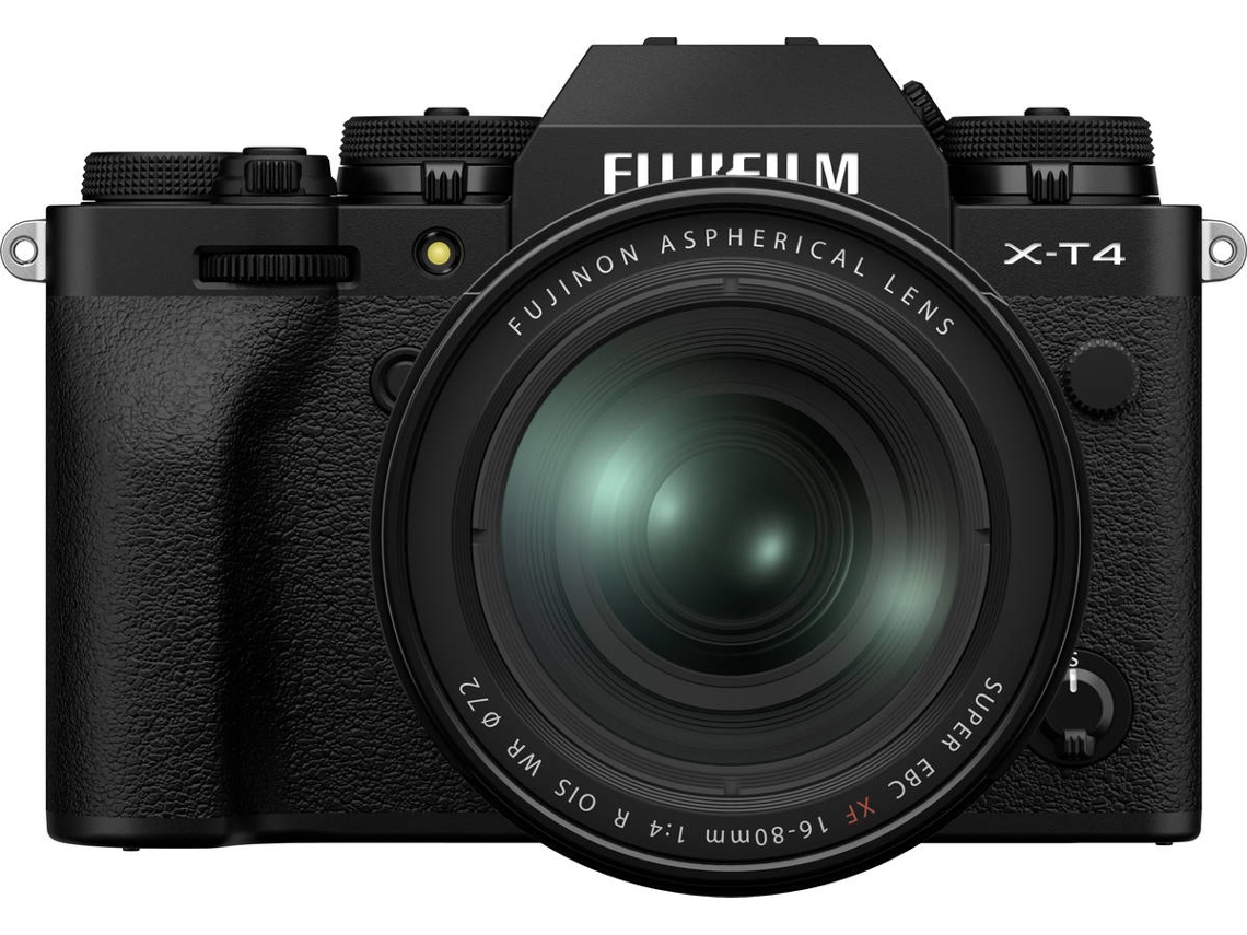Kit Cámara FUJIFILM X-T4+XF16-80MM Negro (APS-C)