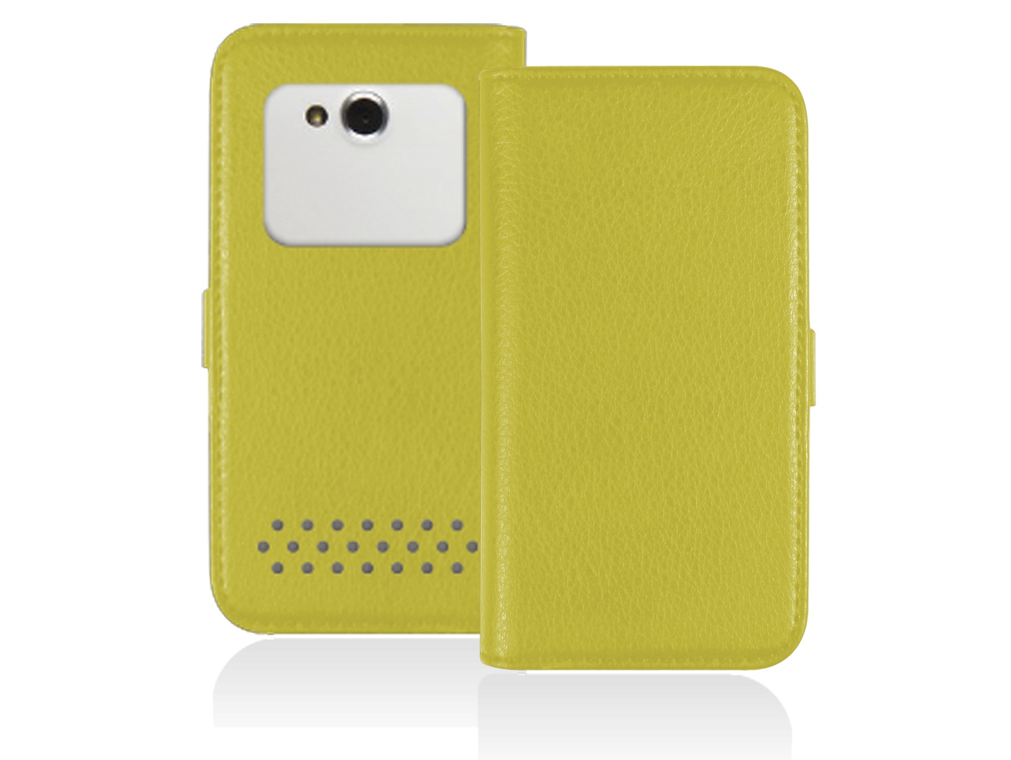 Funda SBS Book universal hasta 5.5'' amarillo