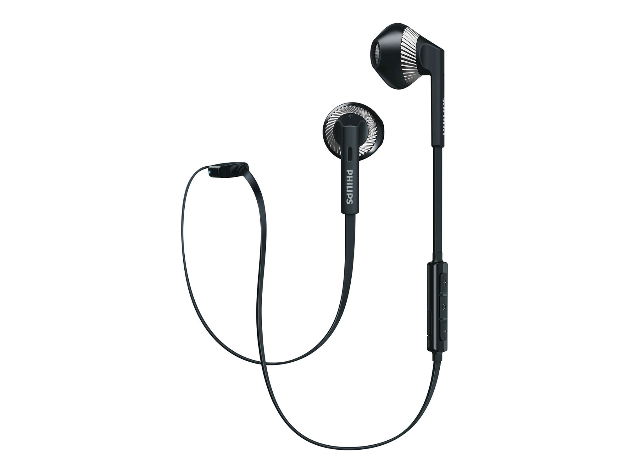 Auriculares Bluetooth PHILIPS Shb5250 (In Ear - Micrófono - Negro)