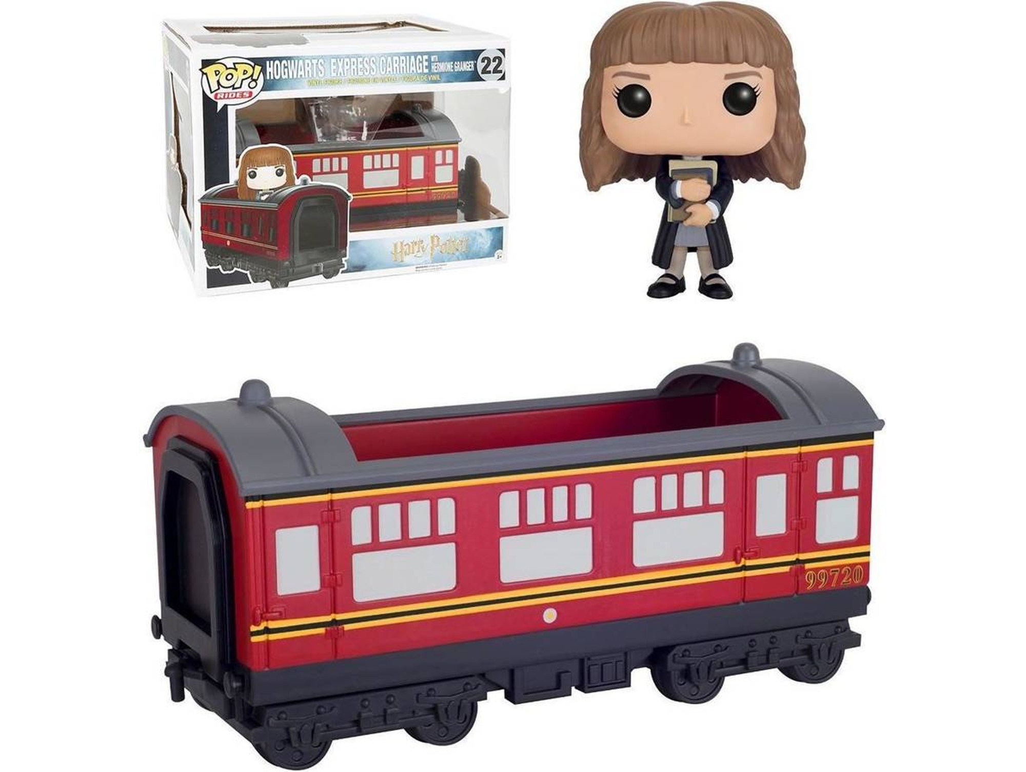 Figura Vinilo FUNKO POP! Harry Potter: Hermione Hogwarts Express