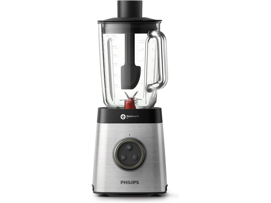 Batidora de Vaso PHILIPS HR3652/00 (Outlet Grado B - 1400 W - 2 L - Inox)