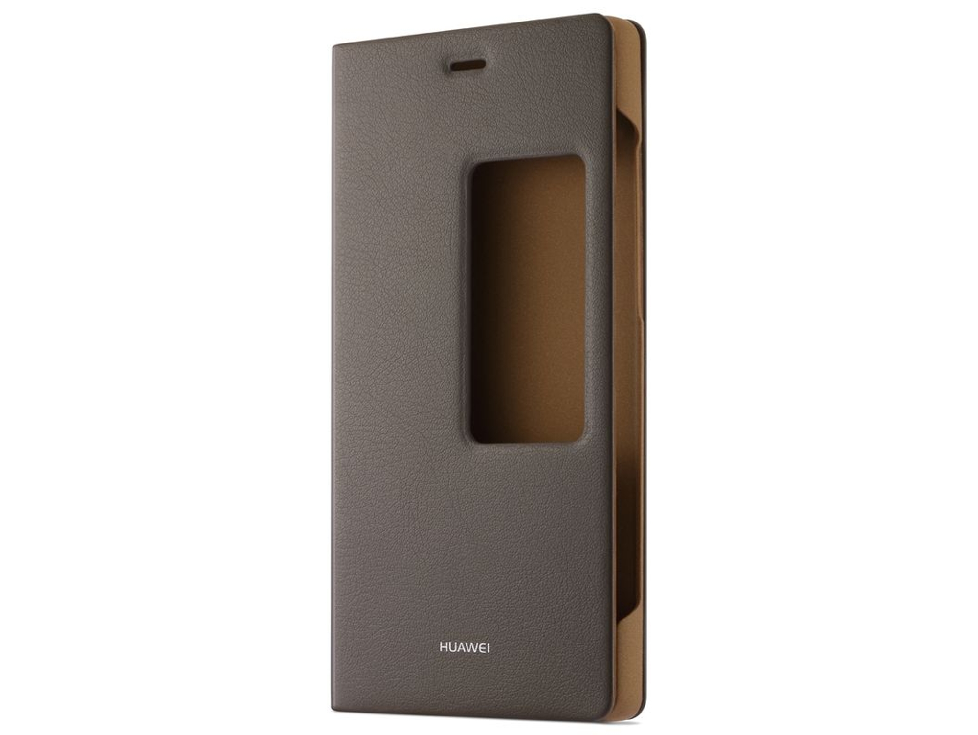 Funda HUAWEI Flip View P8 marrón
