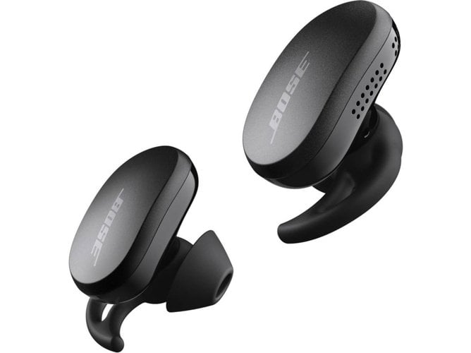 Auriculares Bluetooth True Wireless BOSE Quietcomfort (In Ear - Micrófono - Negro)