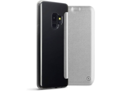 Funda Samsung Galaxy S9 MUVIT Folio Plateado