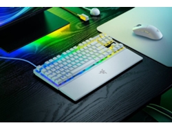 Teclado RAZER Huntsman V3 Pro Tenkeyless 8KHz (US Layout - Blanco)