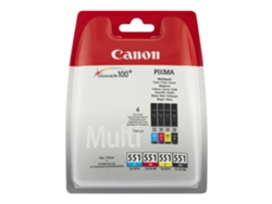 Pack Cartuchos de tinta Original CANON CLI-551 C/M/Y/BK