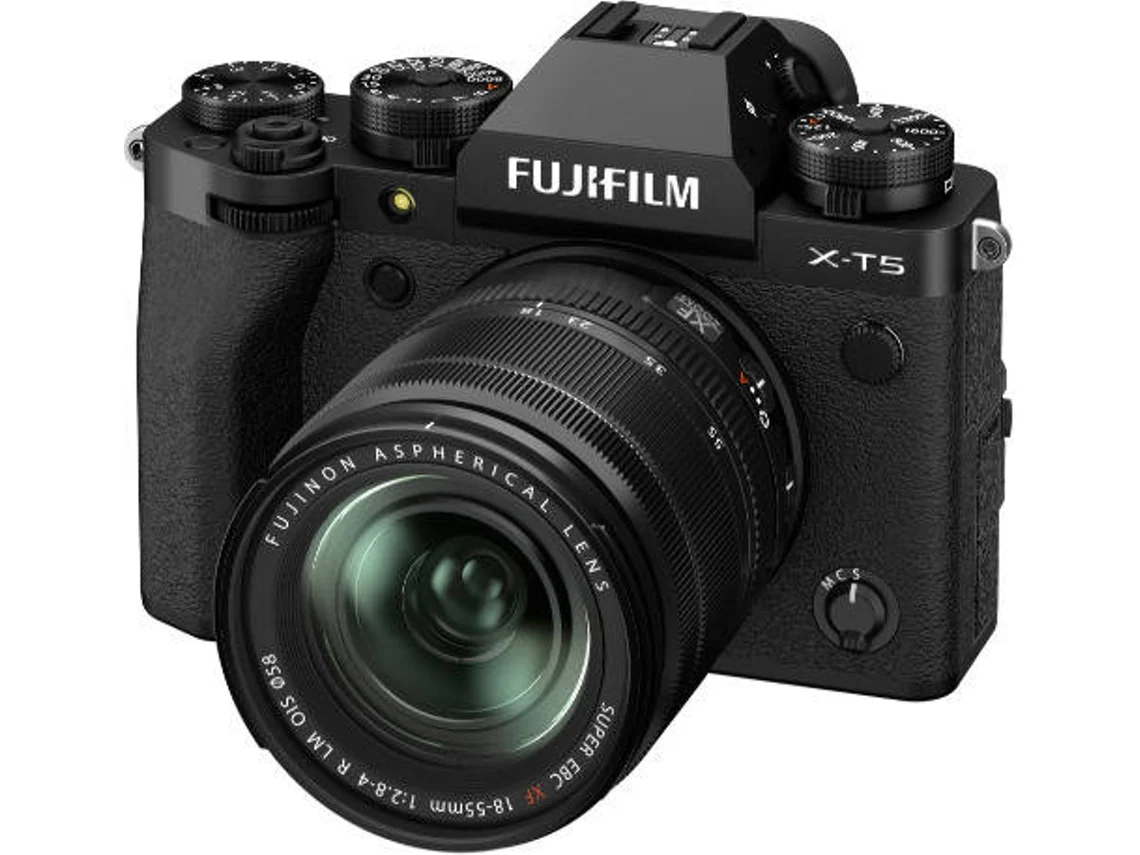 Kit Cámara Fotográfica Mirrorless FUJIFILM X-T5 + XF18-55MMF2.8-4 Negro