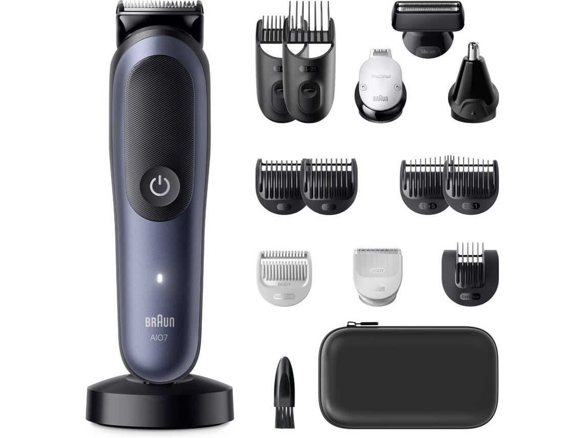 Afeitadora Multifunciones BRAUN Series AIO7580 15-en-1 Para