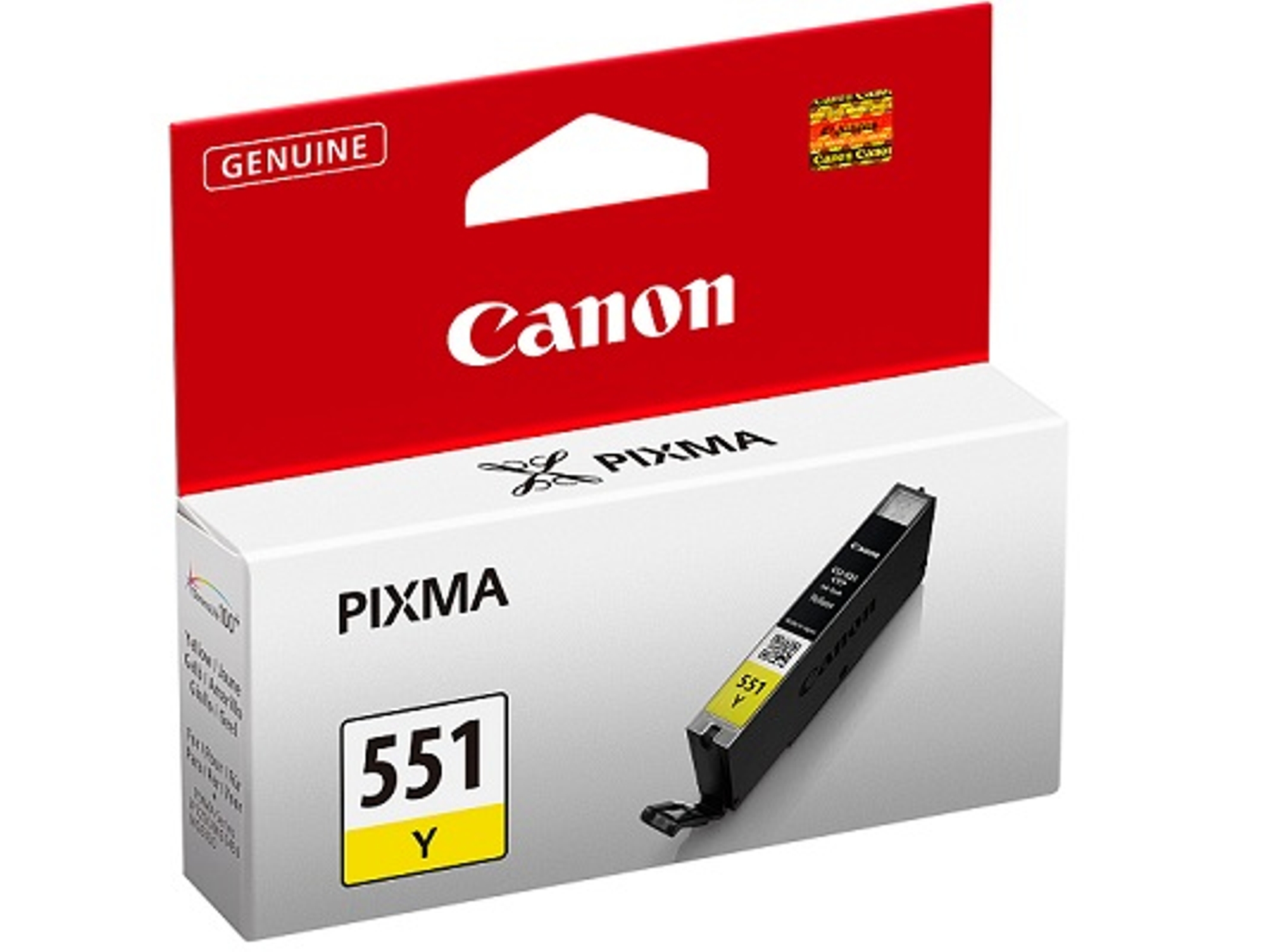 Cartucho de tinta Original CANON CLI551Y Amarillo
