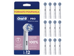 Recarga Escova de Dientes ORAL-B Pro Sensitive Clean (12 Unidades)