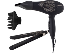 Conjunto secador + plancha ORBEGOZO SET 5250