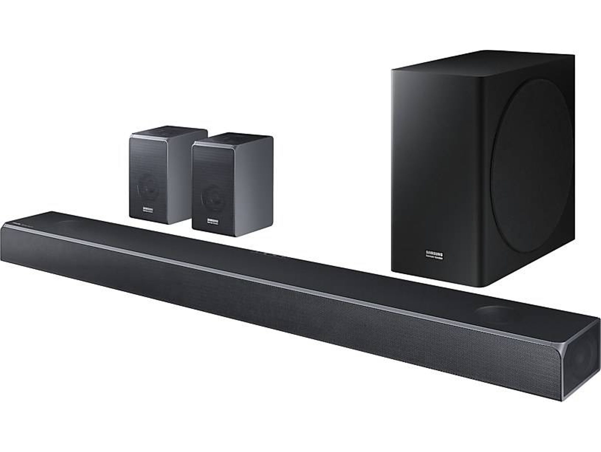 Barra de Sonido SAMSUNG Harman Kardon HW-Q90R/ZF (Caja Abierta - 512 W - Canales: 7.1.4 - Subwoofer - Bluetooth)