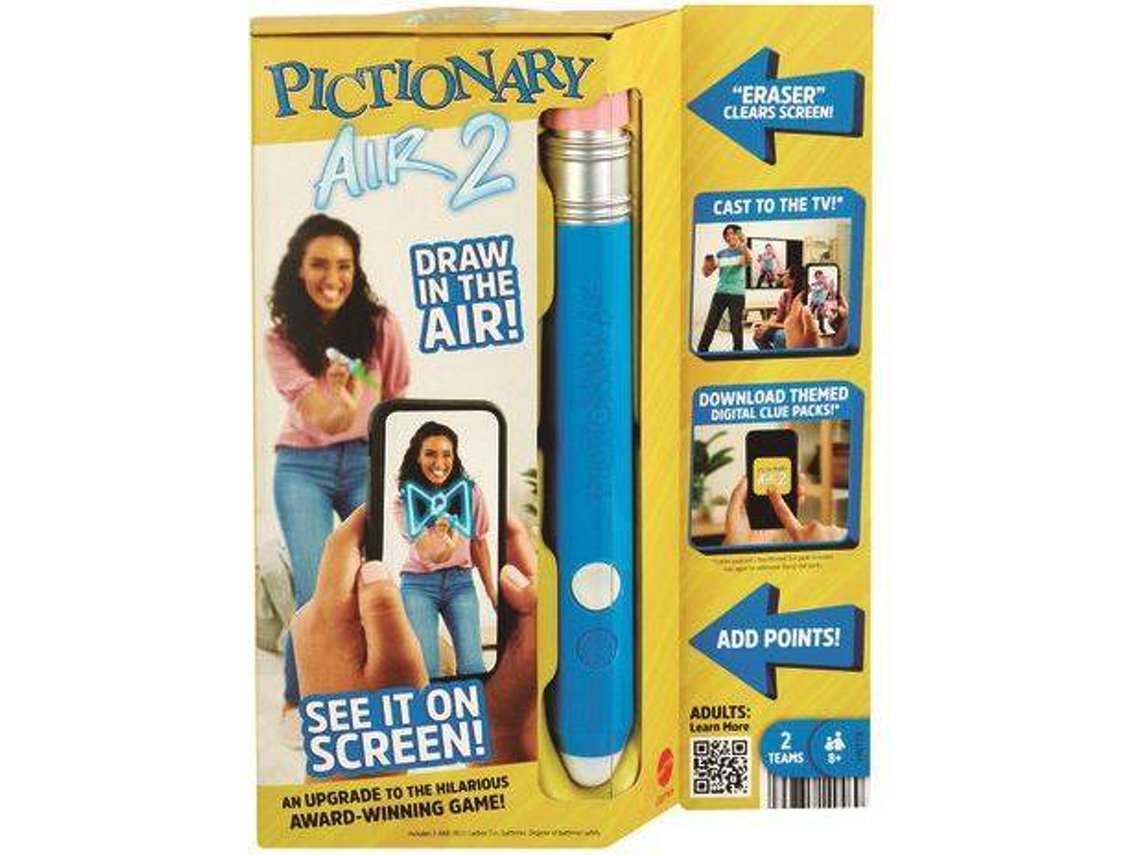Juego de Mesa PICTIONARY Air 2.0 - Dibuja en el Aire