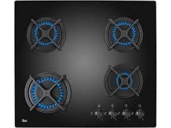 Placa de Gas TEKA HF LUX 60 4G AI AL CI (Caja Abierta - Gas Butano-propano - 58 cm - Negro)