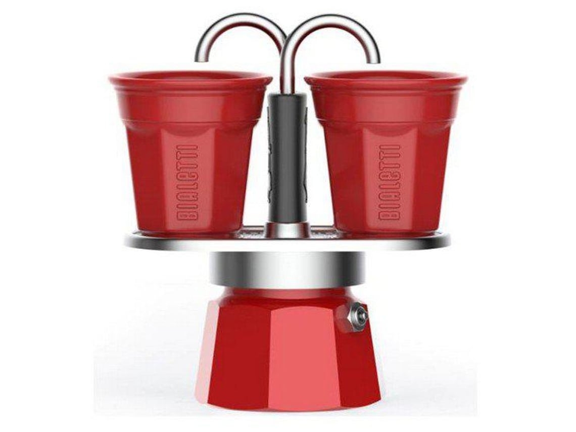 Cafetera BIALETTI Moka 0007303/Mr + 2 Tazas
