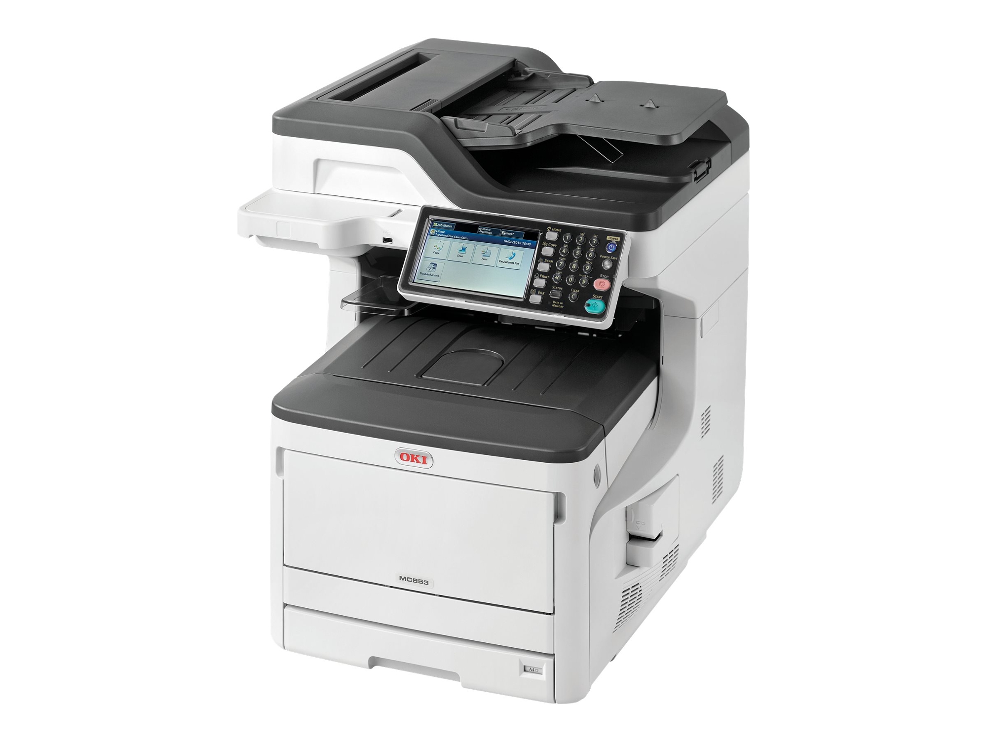 Impresora OKI Cl Mc853Dn A3 Fax (Multifunción - Láser Color - Wi-Fi)
