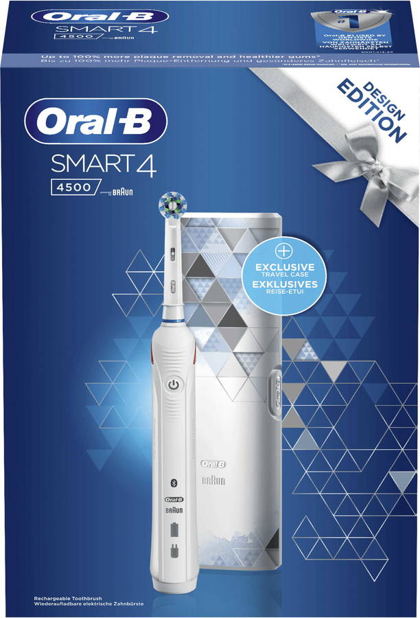 Cepillo de Dientes Eléctrico ORAL-B Smart 4 4500 Modern Art