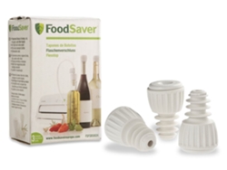 Set 3 tapones de botella para envasado al vacío FOODSAVER FSFSBS0024-050