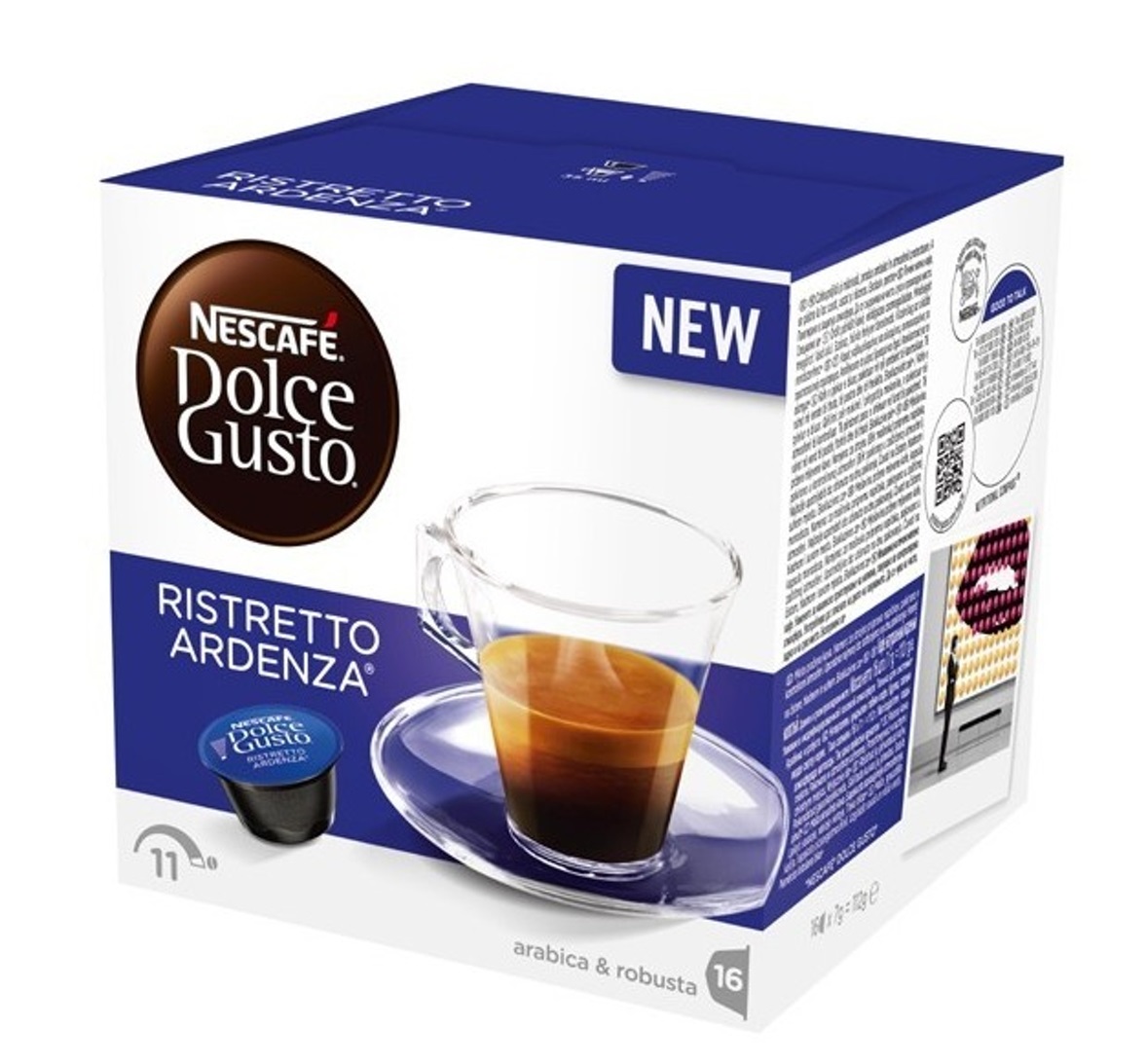 Cápsulas Café DOLCE GUSTO Ristretto Ardenza