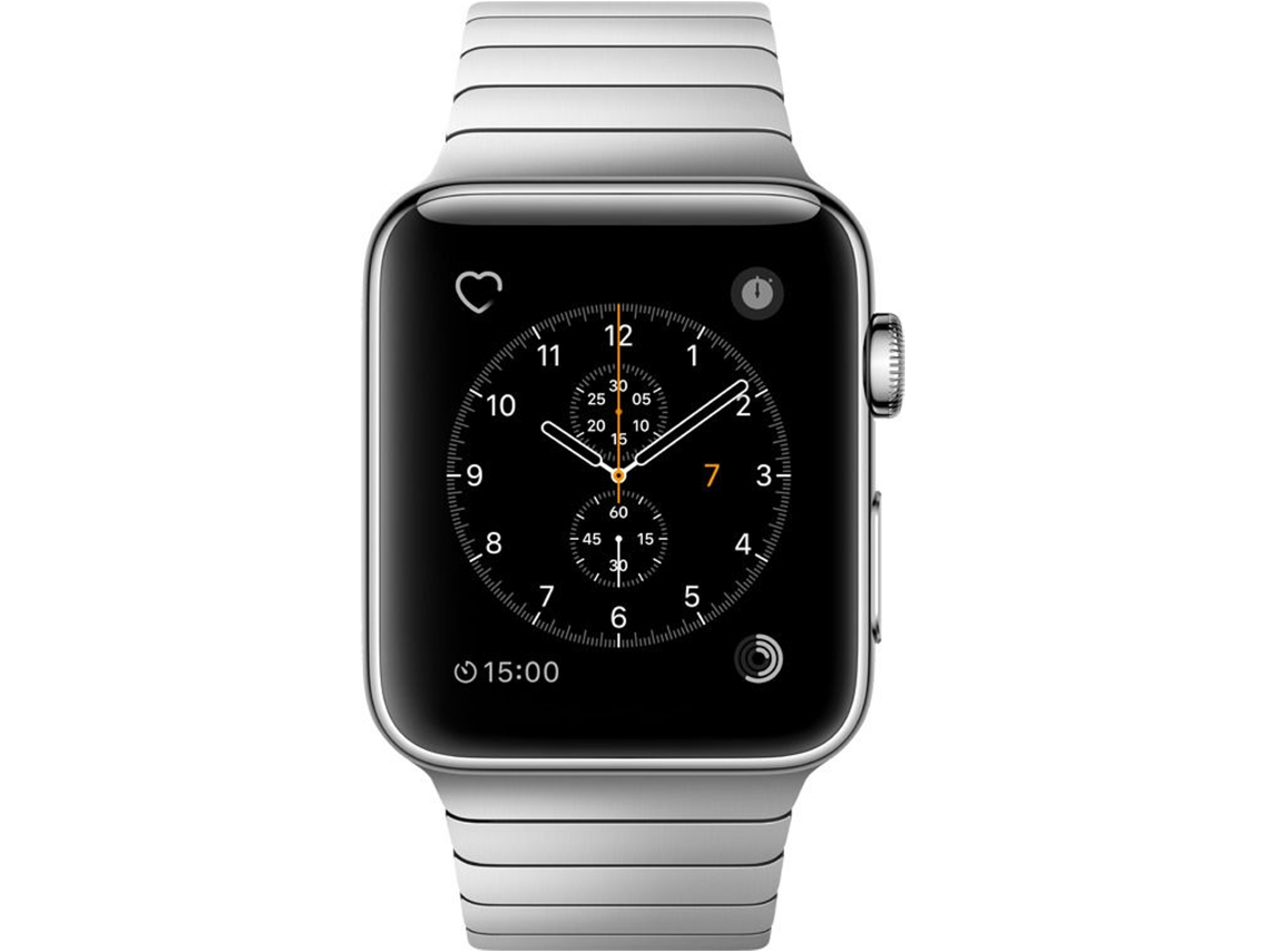 APPLE Watch Series 2 42mm eslabones acero, plateado