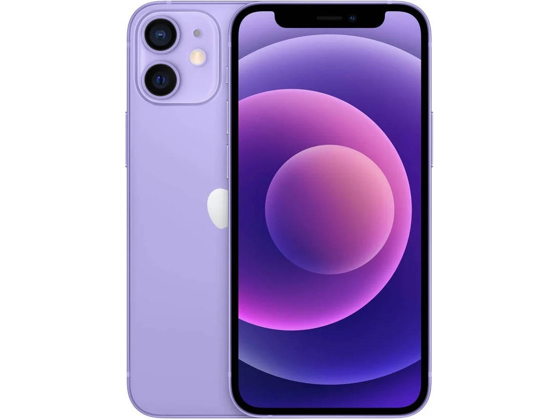iPhone 12 Mini APPLE (Reacondicionado Flippers Como Nuevo - 5.4'' - 128 GB - Morado)