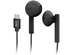 Auriculares con Cable SBS Studio Mix 65C (In Ear - Micrófono - Negro)