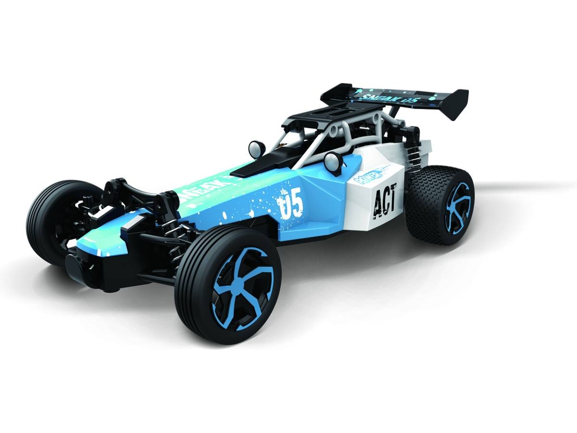 Buggy Teledirigido CARRERA-TOYS Azul 1:24 4GHz