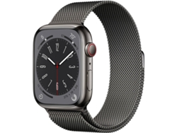 APPLE Watch Series 8 GPS+Cellular 45 mm Grafito con Loop Milanese Grafito