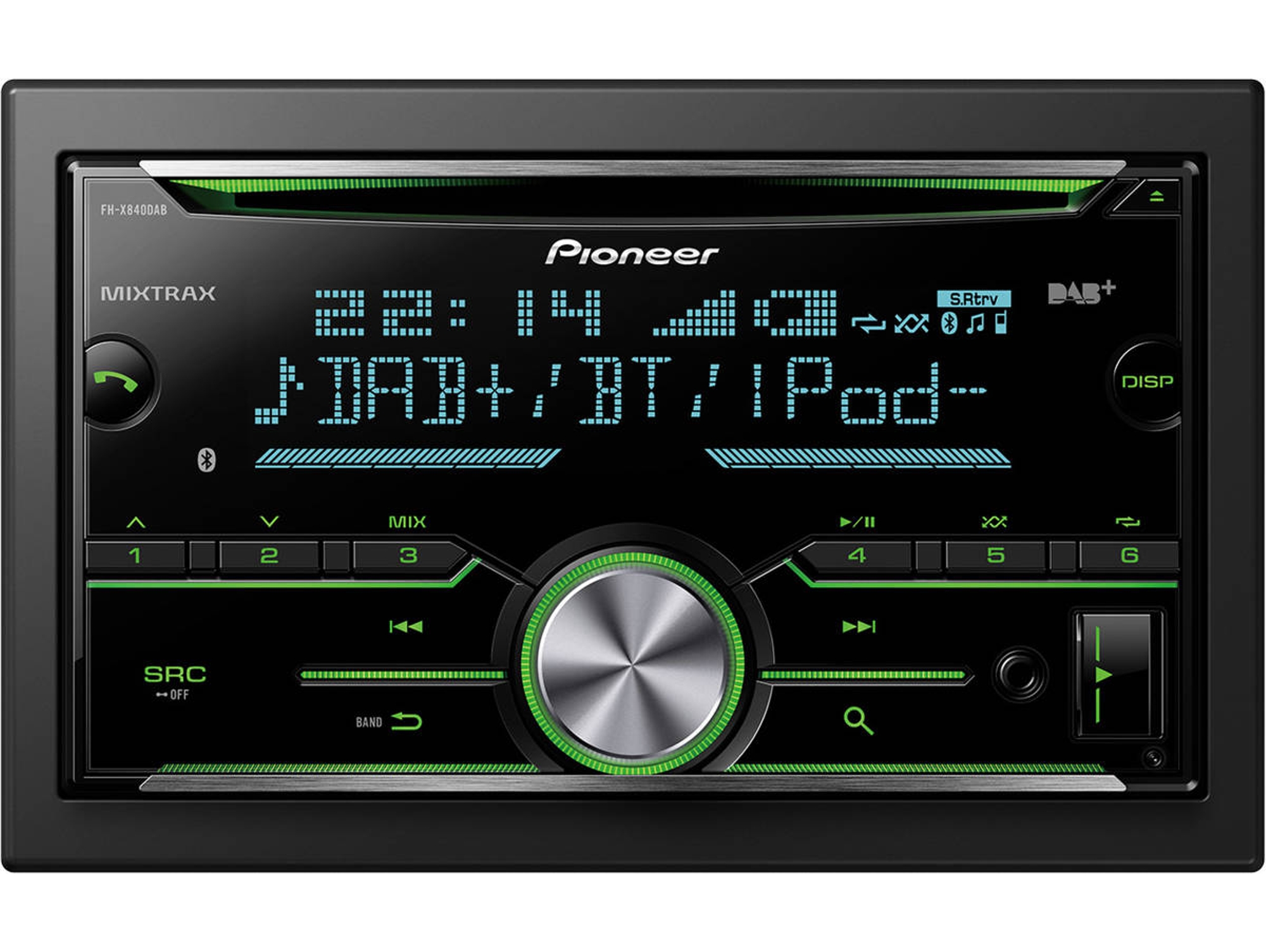 Autorradio DOBLE DIN PIONEER FH-X840DAB