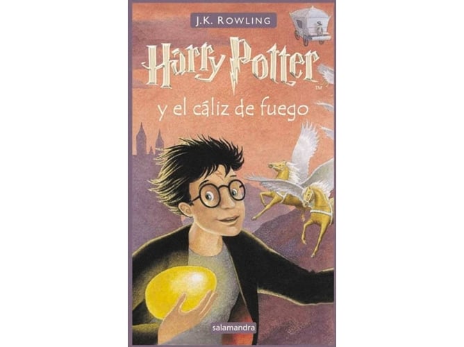 Libro Harry Potter y el cáliz de fuego de J.K. Rowling (Castellano - 1ª Edición Año de edición 2001)