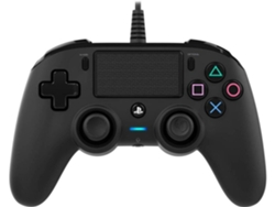 Mando BIGBEN PS4 Nacon Compact con cable (Negro)